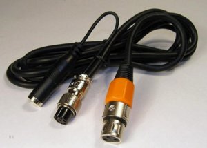 Yaesu 8 Pin Round To Yaesu 4 Pin Round Mic Adapter #3