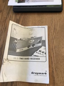 old all band graymark radio
