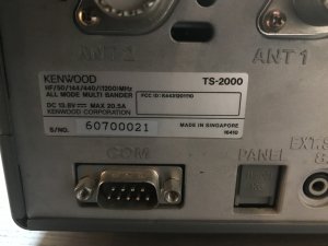 Kenwood ts 2000 specs