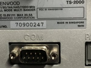 Kenwood Ts-2000 Serial Port Problem