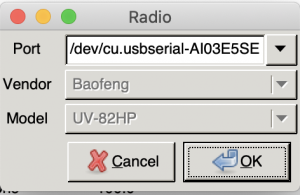 CHIRP, Baofeng, and Mac Catalina | QRZ Forums